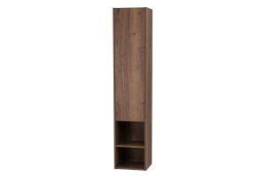 Шкаф-пенал Belbagno Kraft 33х160 L темное дерево - 2