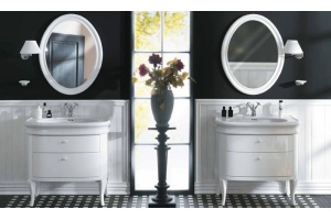 Тумба с раковиной Simas Lante LAM90 белый глянцевый - 3