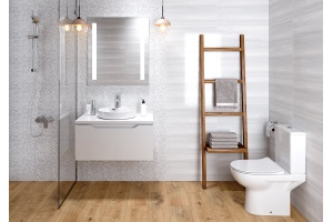 Зеркало Cersanit LED 020 base 70, с подсветкой - 2