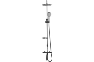 Душевой комплект Swedbe Hermes черный матовый (5114B) - 2