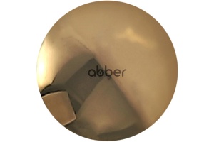 Накладка для донного клапана Abber золотая