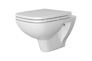 Чаша для подвесного унитаза Vitra S20 белый, без сиденья (7508B003-0075)