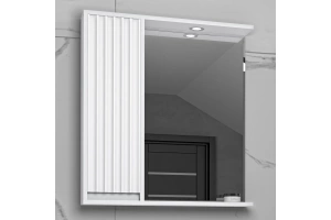 Зеркало Brevita Balaton 80 L, белое (BAL-04080-01-Л)