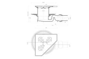 Душевой трап Pestan Confluo Standard Angle2 - 2