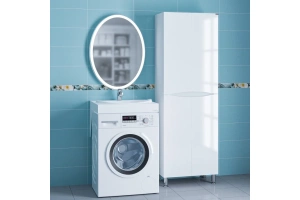 Раковина над стиральной машиной Санта Сатурн 60 белый - 3