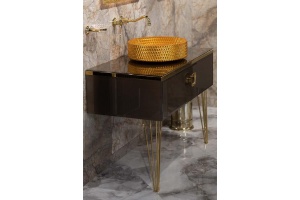 Столешница под раковину Armadi Art Lucido 100 коричневый - 2