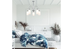 Люстра на штанге Escada Ode 686/5PL Chrome - 2