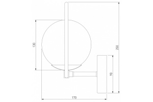 Бра Eurosvet Ringo 50289 хром - 2