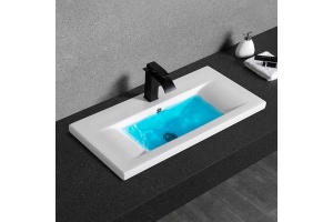 Раковина встраиваемая CeramaLux N 81.5 см белый (9393-80)