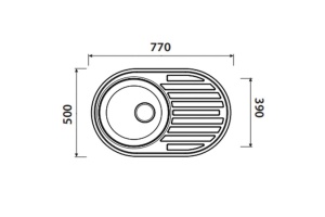 Мойка кухонная Kaiser KSS-7750 R - 2