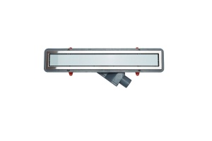 Душевой лоток Pestan Confluo Premium Line 550 белое стекло/сталь - 3