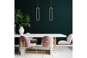 Подвесной светильник Eurosvet Spire 90269/1 черный/золото - 2