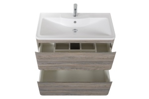 Тумба с раковиной BelBagno 100 светлое дерево - 3