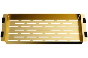 Коландер для кухонной мойки Omoikiri светлое золото (4999051)