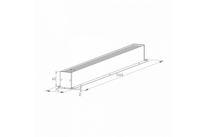 Шинопровод магнитный встраиваемый Arlight Mag-Track-4560-F-1040 026898 - 3