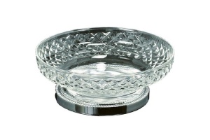 Мыльница настольная Boheme Murano crystal хром глянцевый