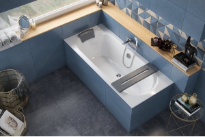 Акриловая ванна Excellent Oceana Slim 160x75 белая - 2