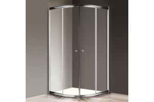 Душевой уголок Cezares Giubileo-R2-100 прозрачное стекло, хром