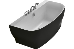 Акриловая ванна BelBagno BB74-NERO