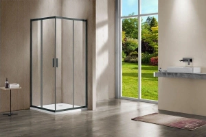 Душевой уголок Vincea Garda 120x100 профиль сталь стекло прозрачное - 2