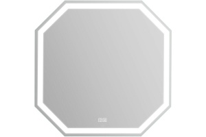 Зеркало BelBagno 80х80 с подсветкой, подогревом (SPC-OTT-800-800-LED-TCH-WARM)