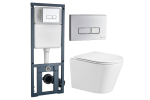 Комплект Weltwasser MARBERG 410 + SALZBACH 004 GL-WT + MAR 410 SE (10000006947)