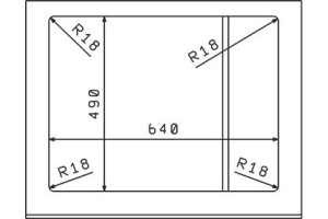 Мойка кухонная Florentina Липси 660 мокко - 3