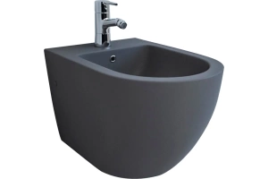 Биде подвесное Esbano Garcia серый матовый (ESVBGARCGM)