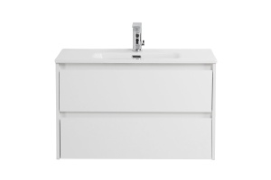Тумба с раковиной Belbagno Kraft 39 80 белый матовый