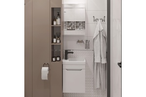 Тумба с раковиной DIWO Архангельск 40 подвесная - 2