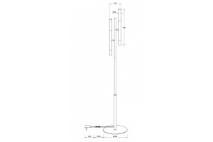 Торшер Maytoni Vigo MOD070FL-02B - 2