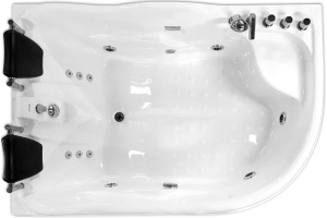 Гидромассажная ванна Gemy  180x121 см (G9083 B L)