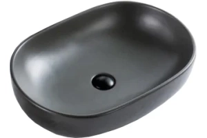 Раковина накладная BelBagno 60 см серый матовый (BB1084-H311)