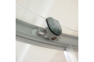 Душевая кабина  90*90*200 RGW AN-208 Полукруг/Мат.хром/Прозрачное/5 мм - 3