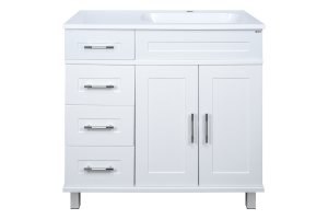 Комплект мебели Misty Купер 90 R белый - 3