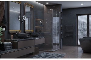 Душевой уголок Ambassador Diamond 12011105R 90х90 см - 2