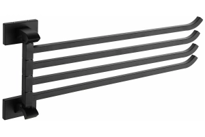 Полотенцедержатель Gappo 48 черный матовый