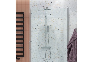 Душевая стойка Excellent Rain Termo Square хром - 2