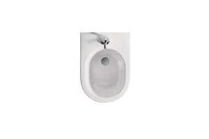 Kerasan Flo Биде подвесное 54х28,5см, с 1 отв.под смеситель, цвет: белый матовый - 2