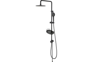Душевая стойка Lemark LM3788BL черный матовый