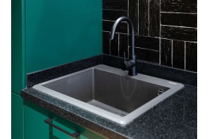 Мойка кухонная Omoikiri Tedori leningrad grey (4993566) - 3