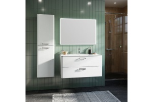 Зеркало Iddis Brick 100 c термообогревом и подсветкой - 2