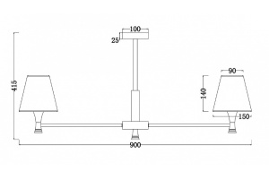 Потолочная люстра Freya Perfetto FR5098PL-08BBS - 2