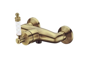 Смеситель для душа Boheme Vogue бронза с белым