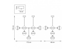 Подвесная люстра Lightstar Globo 813191 - 2