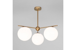 Люстра на штанге Eurosvet Marbella 60147/3 латунь
