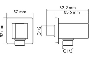 Шланговое подключение Wasserkraft A086 - 2
