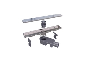 Душевой лоток RGW SDR-22 40 хром без ножек с решеткой - 3