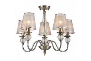 Подвесная люстра Freya Inessa FR2685PL-05BZ