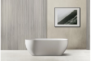 Ванна из искусственного камня Abber Stein 170х75 белый матовый - 2